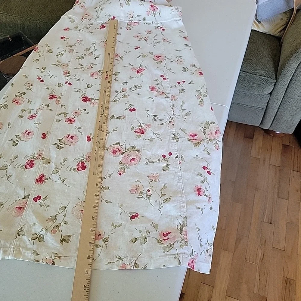 Cut Loose Midi‎ Dress Medium Sleeveless Beachy Boho Cottagecore Feminine Summer